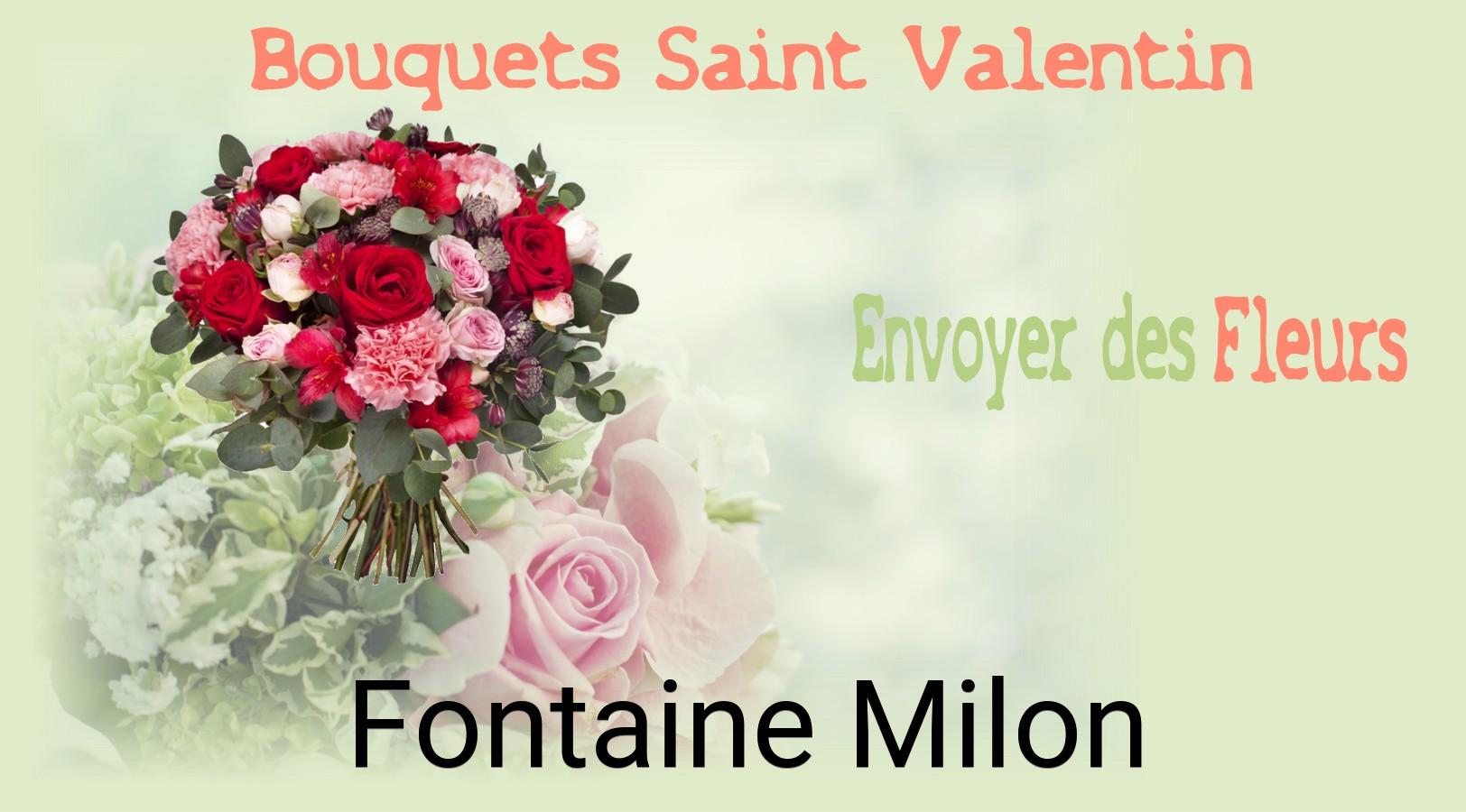 Roses de Saint-Valentin livrées à Fontaine-Milon